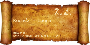 Kuchár Laura névjegykártya